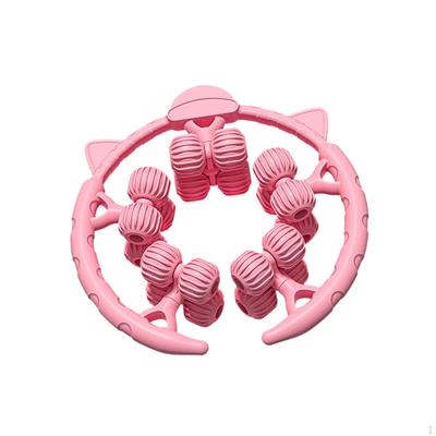 Портативный роликовый массажер для ног с 20 колесиками, отлично подходит для мышц