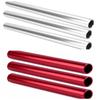 3PCS Smooth Surface Track Baton Hollow Tube Running Baton Reusable Relay Baton  Sports Training