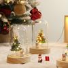 Small Household Glass Christmas Tree Desktop Crafts Ornaments Christmas Gifts