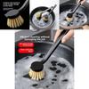 Nonstick Cookware Cleaning Brush With Long Handle And Durable Plastic Construction