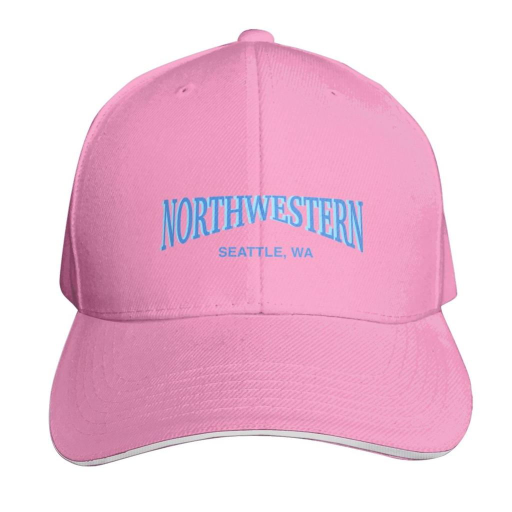 fv northwestern Baseball Cap Christmas Hat Fashion Beach golf hat genuine Uv Protection Solar Hat Womens Beach Visor Unisexs