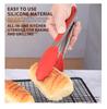 9-inch Silicone Food Tongs Grill Stainless Steel Food Grade Silicone Tip Non-slip Food Tongs BBQ Tongs Kitchen Utensils