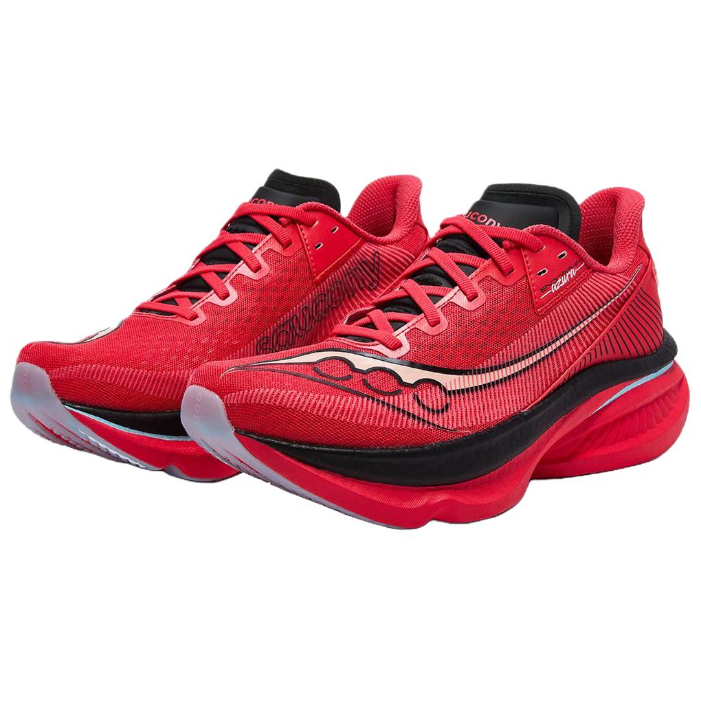 SAUCONY Endorphin Azura Удобные Универсальные Упругие Повседневные Беговые Кроссовки Унисекс Кроссовки Красный Черный S31070-502