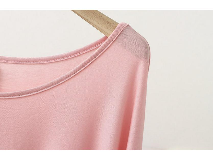 Plus Size 200 Jin Women's Batwing Sleeve Long Sleeve Modal T-Shirt