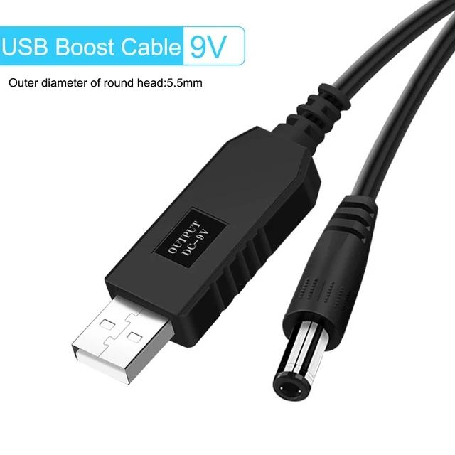 Кабель питания USB на DC 5V на 12V повышающий преобразователь 8 адаптеров Кабель для зарядки USB на разъем DC для роутера Wi-Fi мини-вентилятора динамика