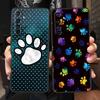 Soft TPU Case For Realme C67 C63 C55 C53 C25 C21 10 11 12 13 GT 2 3 5 Pro Plus 5G Shockproof Phone Cover Dog Footprint Paw Cute