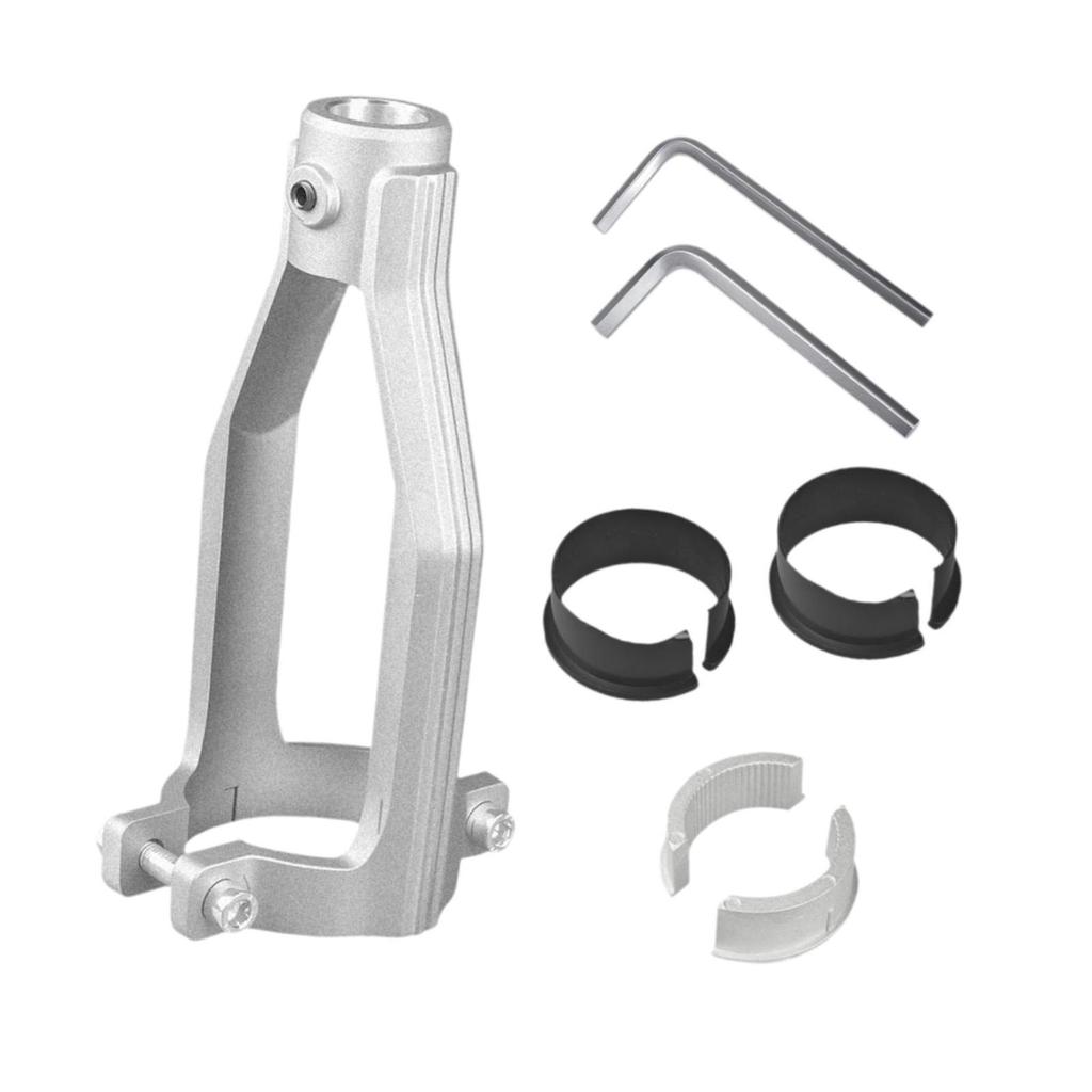 Square Hole Drill Adapter Mortising Attachment Easy to Use Practical Portable Fixed Bracket