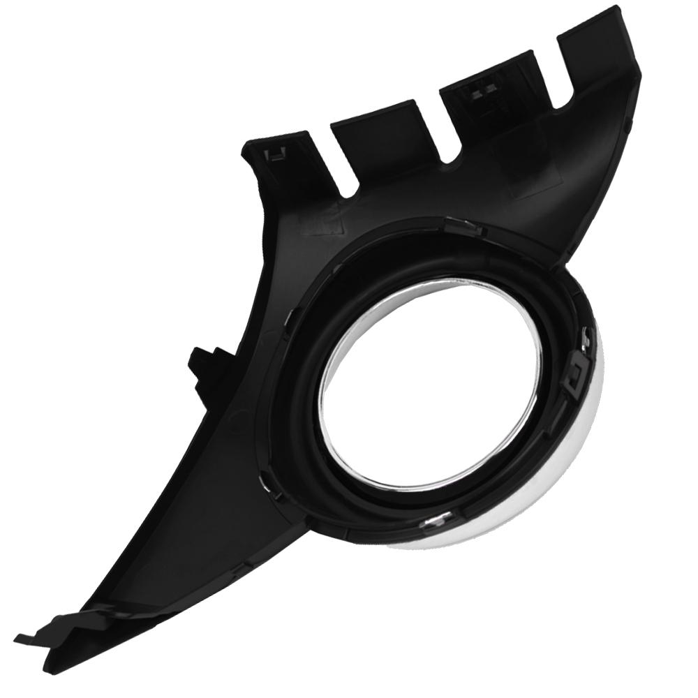 7452HX Хромированная рамка противотуманных фар, решетка радиатора, передняя крышка противотуманной фары, передний бампер, нижняя решетка противотуманной фары для PEUGEOT 207 SPORT 2006-2009