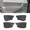 Для Citroen Xsara Picasso 2004 2005 2006 2007 4 шт. Кожа из микрофибры Панель подлокотника двери салона Защитная накладка