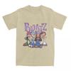 Винтажная футболка Bratz Оригинальное фото четырех персонажей Новейшие хлопковые футболки Хип-хоп футболка для мужчин Летняя одежда с коротким рукавом