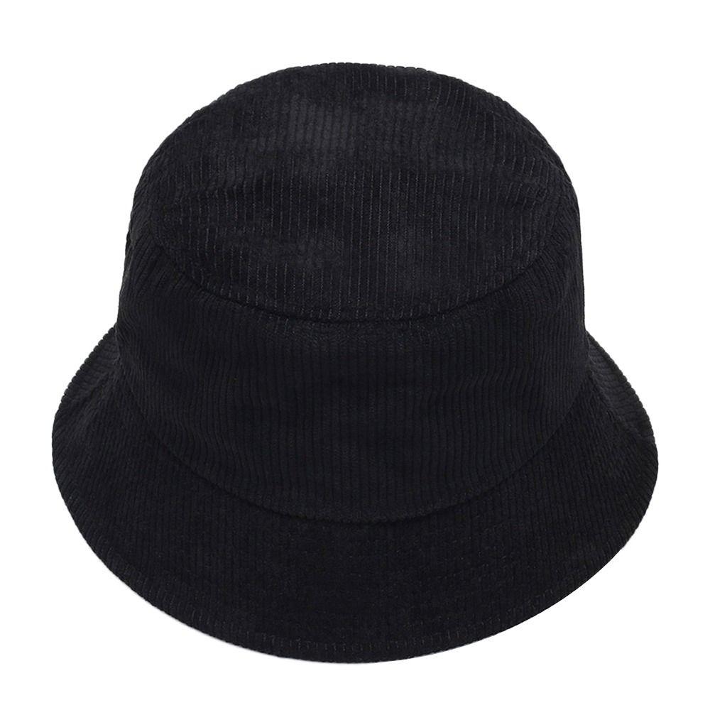Corduroy Bucket Hat Soft Panama Hat Outdoor Sun Cap Men Women