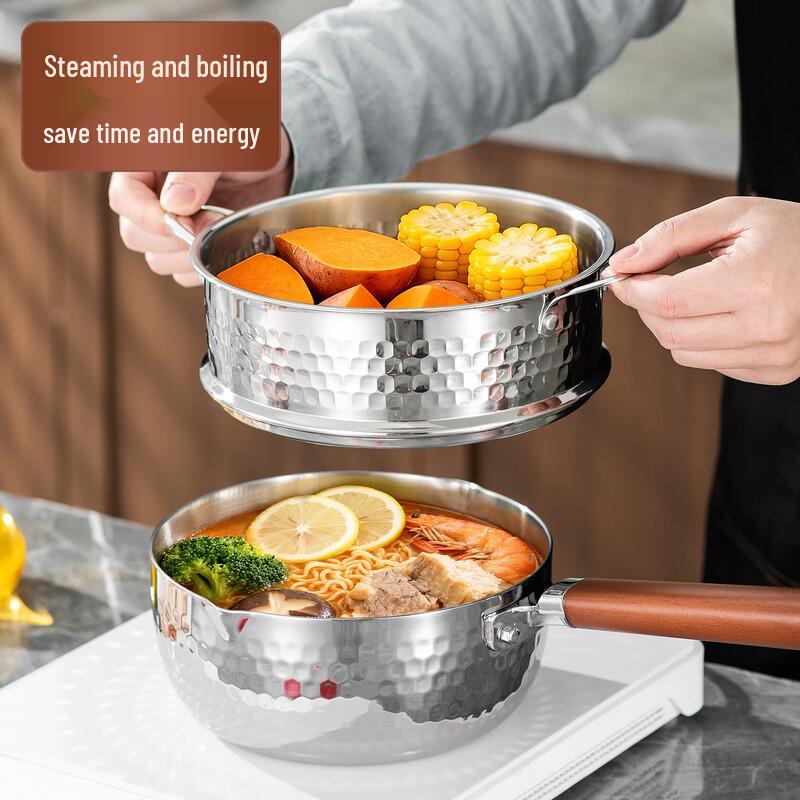 Yicang 316 Stainless Steel Yukihira Milk Pot