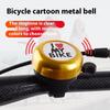 Bike Bell Aluminum Alloy Mtb Bike Safety Warning Alarm Cycling Handlebar Bell Ring Mini Horn Cycling Accessories