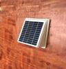 2.5W Solar Powered Exhaust Vent Fan Brushless DC Motor Corrosion Resistant Plastic Housing for Shed  Greenhouse Ventilation