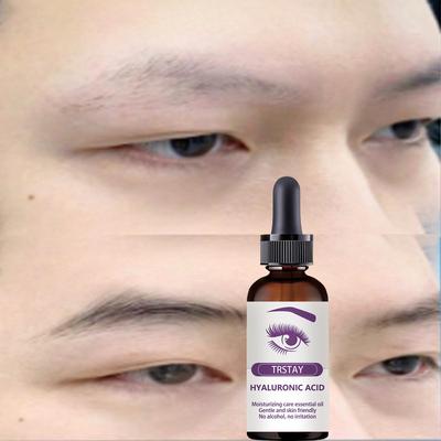 Брови выглядят гуще. Увлажняющая эссенция с гиалуроновой кислотой обладает наилучшей эффективностью