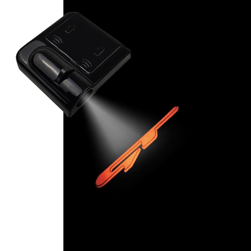 AABIZ1 1PCS For GT Hyundai Kia Ceed Forte RIO STINGER Seltos K3 K5 Sorento Logo Led Car Door Welcome Lights Laser Projector Decor Lamp