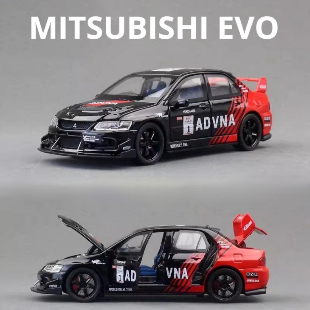 1:Масштаб 32 MITSUBISHI EVO PAJERO Модель игрушечной машины Сплав Литье под давлением Резиновые шины Открывающиеся двери Модели Транспортные средства Подарки для детей
