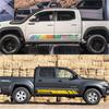 Дверь автомобиля, боковая юбка, полосатые наклейки для Toyota Tacoma Pickup, графический виниловый декор, наклейки на заказ, автомобильный экстерьер