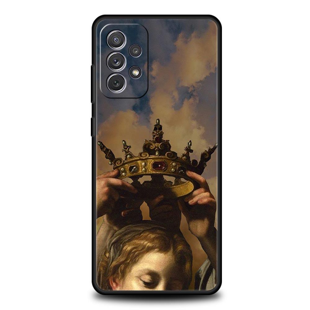 Искусство эпохи Возрождения Чехол для телефона с картиной Для Samsung A13 A51 A71 A41 A31 A21S A11 A01 A03S A12 A32 A52 A22 A23 A33 A53 A73 5G Чехол
