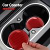 Car Water Cup Mat Auto Logo Pad Anti-noise Coaster Mat For Volvo XC60 S60 V40 V50 V60 S80 S40 C30 AWD C70 S40 S60 S80 S90 T6 V70