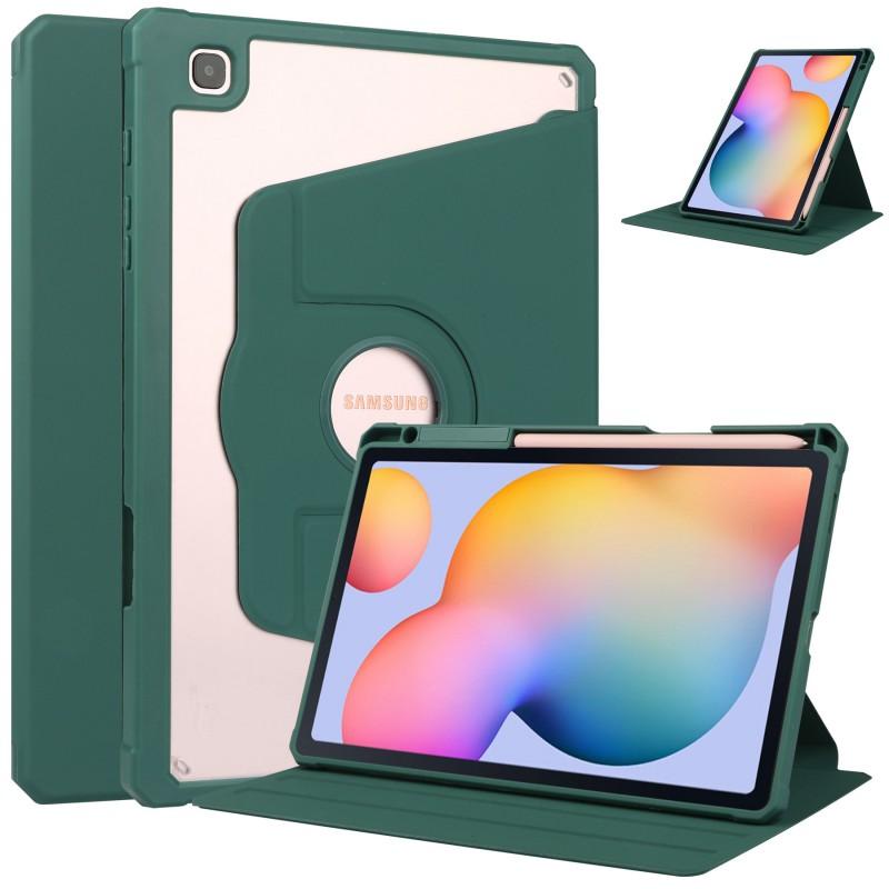 Slim TPU Case With Stand Galaxy Tab S8 S9 FE 11 Inch Tablet Protective Cover Anti-Slip Shockproof Sleep Wake