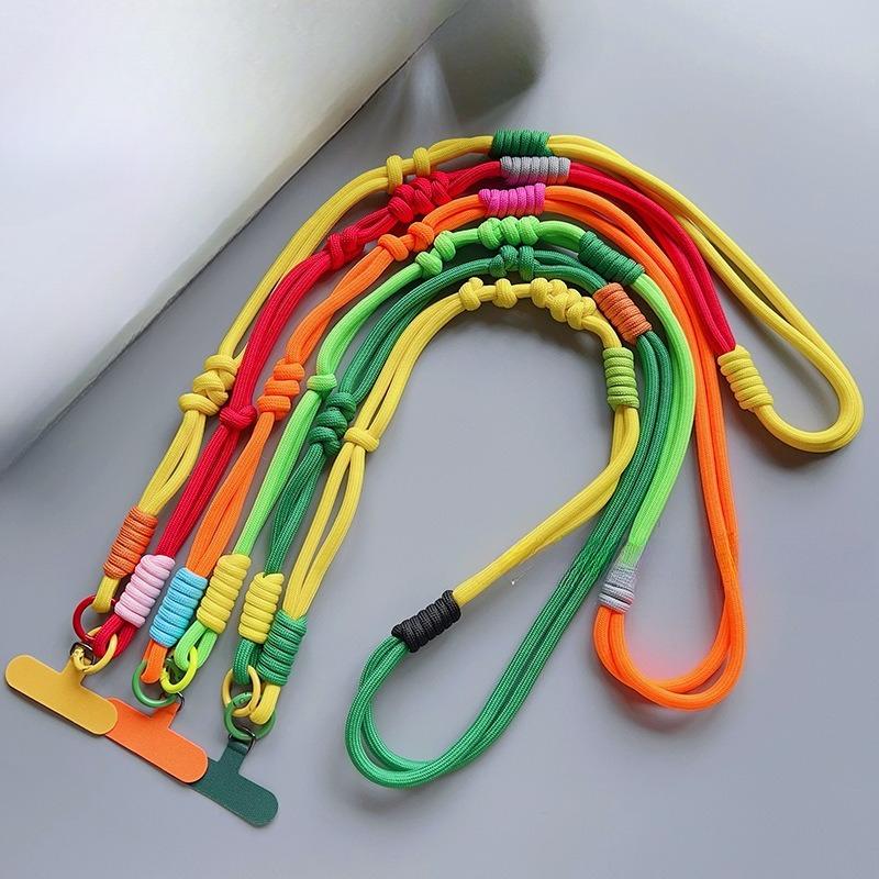 Creative Knot Mobile Phone Universal Lanyard Crossbody Rope Long Phone Lanyard Shoulder Strap Outdoor Phone Case Bag Lanyard