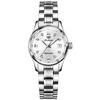 JINSHIDUN Brand Watch Heart Steel Automatic Mechanical Single Calendar Luminous Waterproof Women's Watch Women's Watch