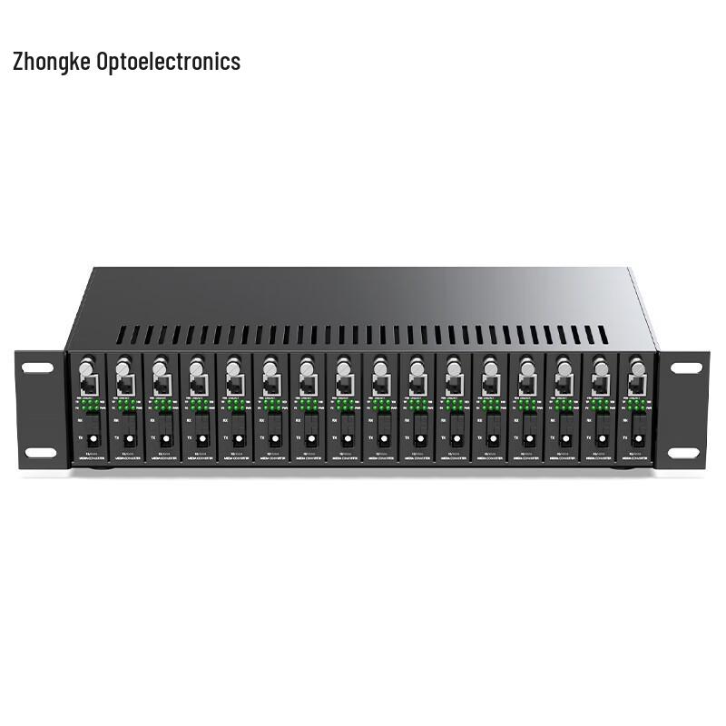 Zhongke Optoelectronics Fiber Media Converter Chassis/Frame
