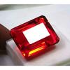 Red Orange Mexican Fire Opal A+ Natural Emerald Cut 123-125 Ct Gemstone