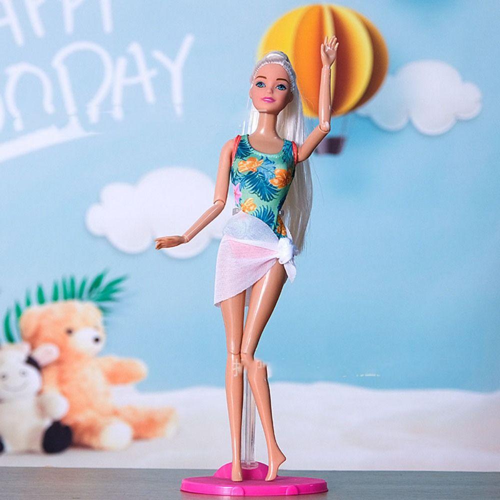 Купальники для кукол в летнем пляжном стиле, повседневная одежда, купальники для купания, игрушки, кукольное бикини 30 см, куклы