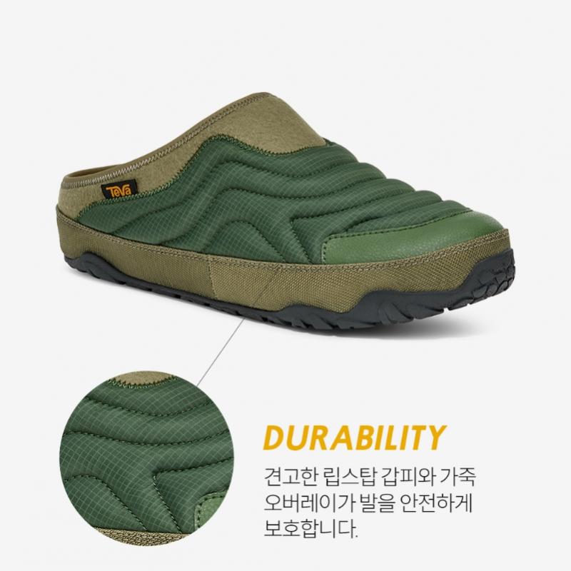 Teva Мужские зимние утепленные тапочки-мюли Stvm2539596 dSf