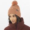 Шапка бини Salomon IVY BEANIE Вязаная Свободная LC2302800 Женская Лыжная/Сноубордическая Шапка, Размер, CORK,