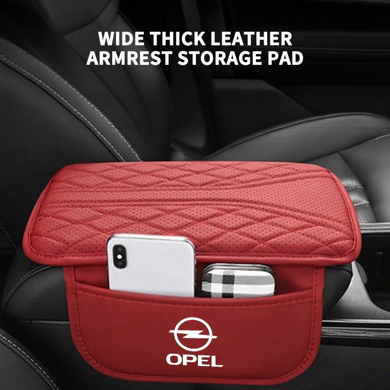 Car Armrest Pad Cover Auto Seat Box Wave Protection Cushion For Opel Meriva Mokka Grandland Vectra Zafira Vivaro Antara