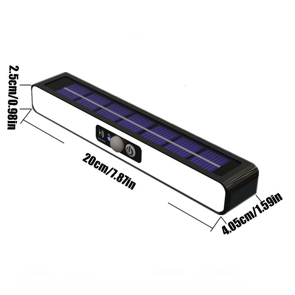 Wireless Human Body Induction Light IP65 Wall Hanging Light Street Light Clip Solar Lights Hallway