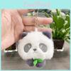 Cute Cartoon Plush Panda Doll Keychain Soft Stuffed Toy Perfect For Kids Gift