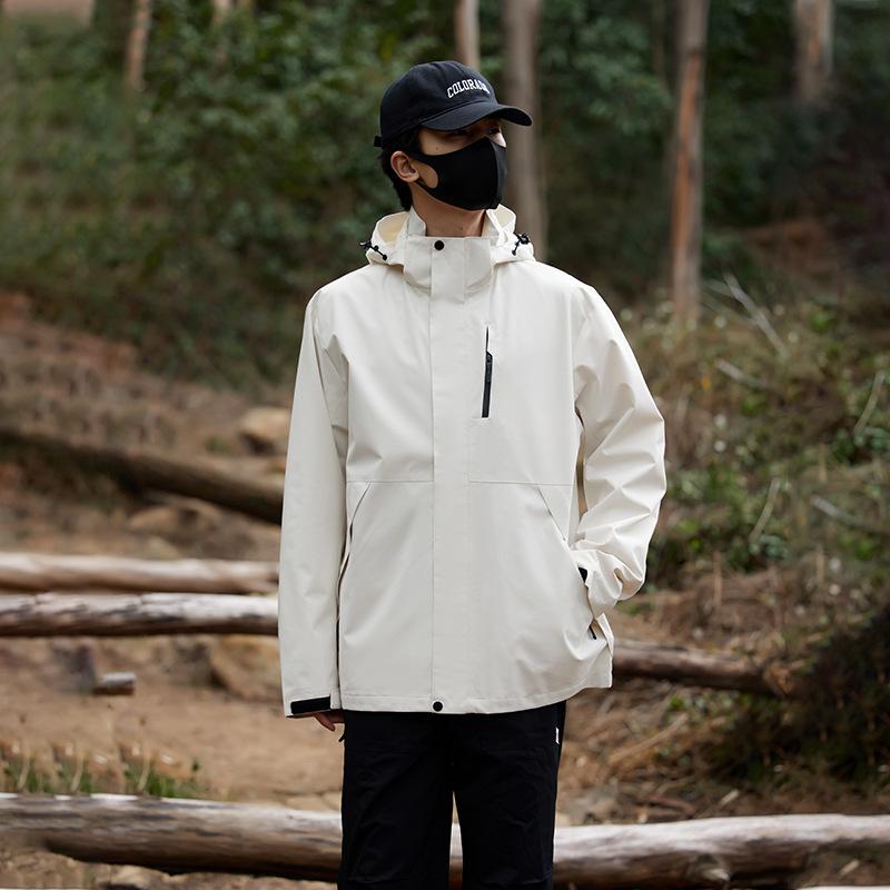 Куртки мужские осенние новые горные куртки мужские и женские в одном стиле разноцветные ветрозащитные куртки для альпинизма парные куртки модный бренд