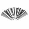 Set of 5 Round Mont Blanc Pastry Tips, Stainless Steel, for Piping, Cake Decoration, and Baking (Set of 5)