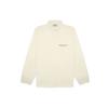 Essentials Fall Winter 20 Рубашка-поло с длинным рукавом и логотипом Топы унисекс Кремовые FOG-FW20-365