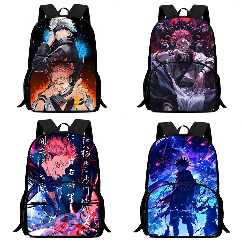 Kids Anime Jujutsu Kaisen Backpacks Boys and Girls Birthday Gift Child School Bags Large Capacity Camping Durable Rucksack