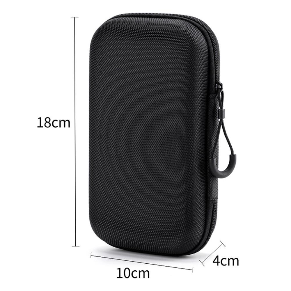 Durable Hard Shell EVA Storage Box Mini Black Pouch Carrying Bag Portable Small Bag Digital Accessories