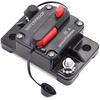 Car Circuit Breaker 30A 12V-48V Dc Waterproof Car Audio Inline Circuit Breaker With Manual Reset Fuse Holder Inverter For Motor Car Boat (30A)