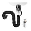 Sink Drain Pipe Expandable Flexible Odorless Leakage Proof Universal Basin Drainage Pipe for