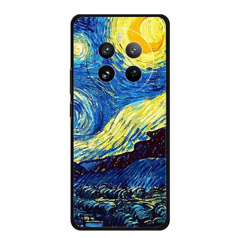 Для OPPO Realme 12 4G Чехол ТПУ Животные Мягкий Силикон Задняя Крышка Чехлы Для Телефона Для Realme12 4G Волк Защитный Оригинальный Крутой funda