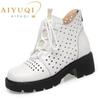 Summer Boots Ladies Spring Ladies Ankle Boots British Style Mesh Cool Boots Women