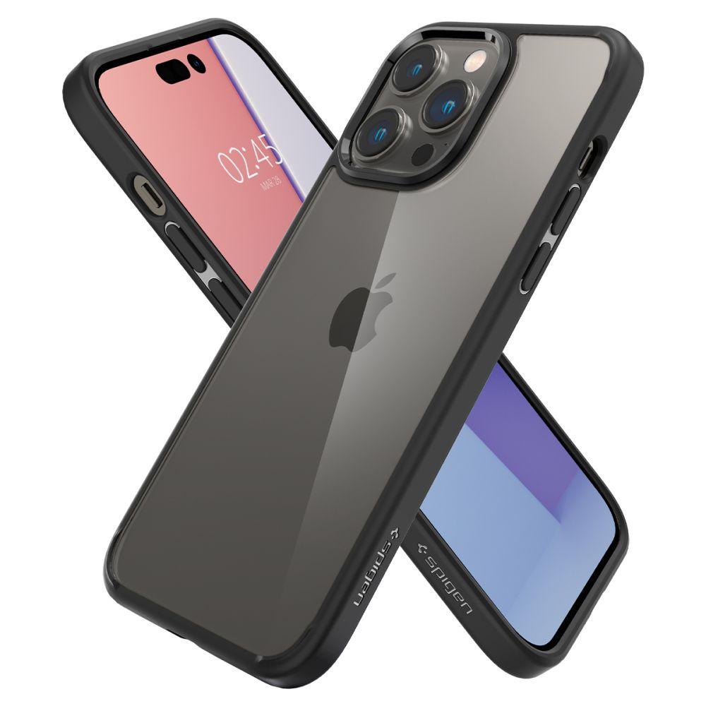 Spigen Ультра Гибридный iPhone 14 Pro Матовый Черный