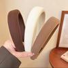 1/2/3/5pcs Wild Solid Color Sponge Headband for Women Fashion Girl Wash Face Wide Edge Simple Hair Band