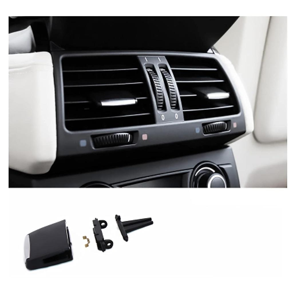 Front Row air Conditioning Vent Outlet tab Clip Compatible with BMW X5 E70 X6 E71 Air Grille Clips - A/C Vent Outlet Tab Clip (Front)