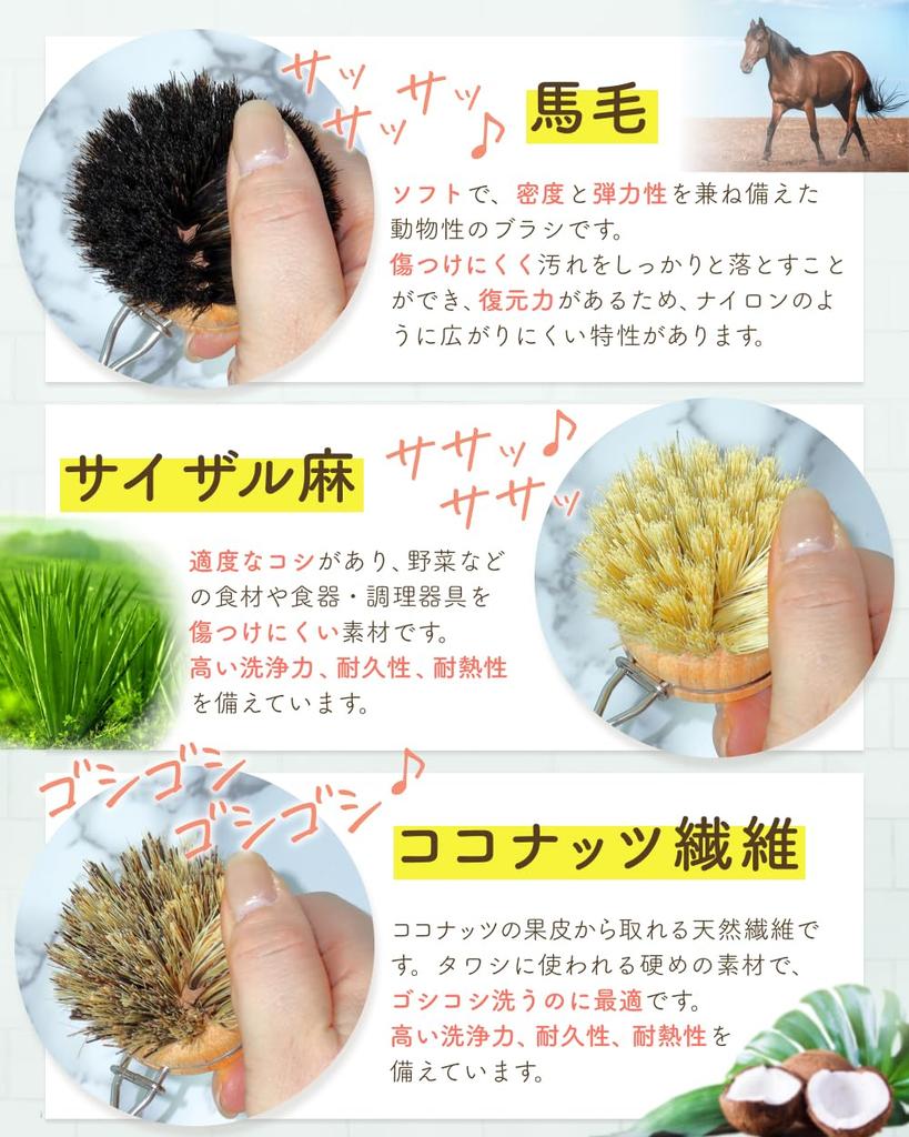 SINGU Scrub Kitchen Scrubbing with Handle with the Surface So It Is Less Likely To Removable and Natural Wooden Scrubbing for Frying for Vegetables