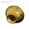 1PCS Copper Water Supply Bowl Household Carved Lotus Tibetan Water Supply Cup Water Purification Cup Bowl