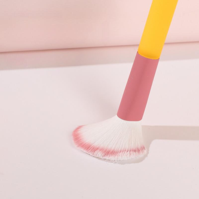 Набор из 5 кистей для макияжа, кисть для теней, кисть для пудры, кисть для тональной основы, кисть для макияжа, кисть для румян, хайлайтер, набор консилеров, инструменты для красоты